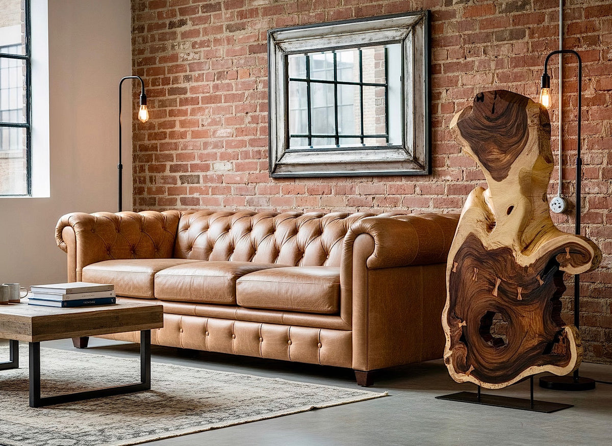 Sculpture en Bois de Suar - Œuvre Unique