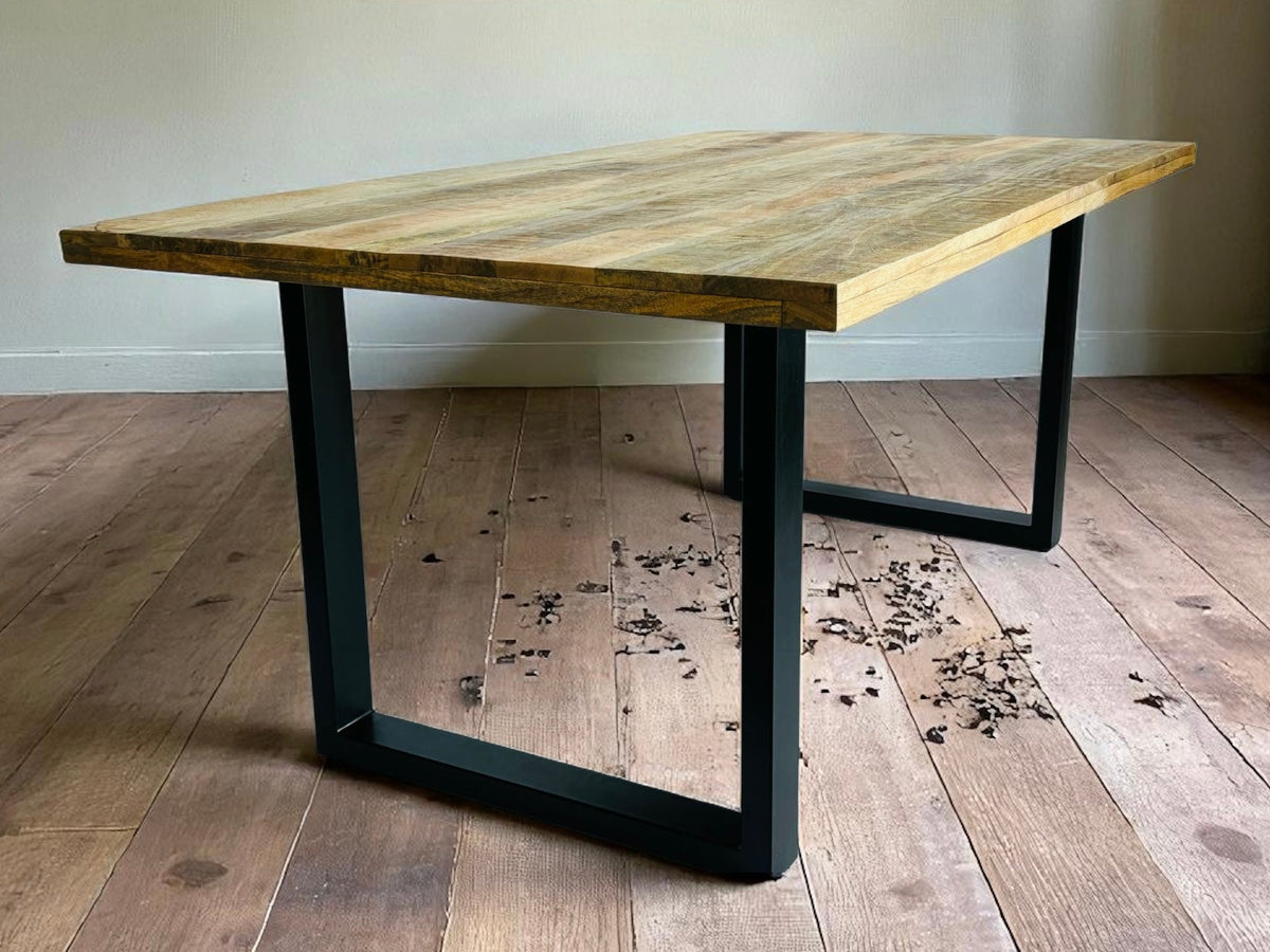 Table a diner Sagar en bois de manguier - Bois Déco Montréal