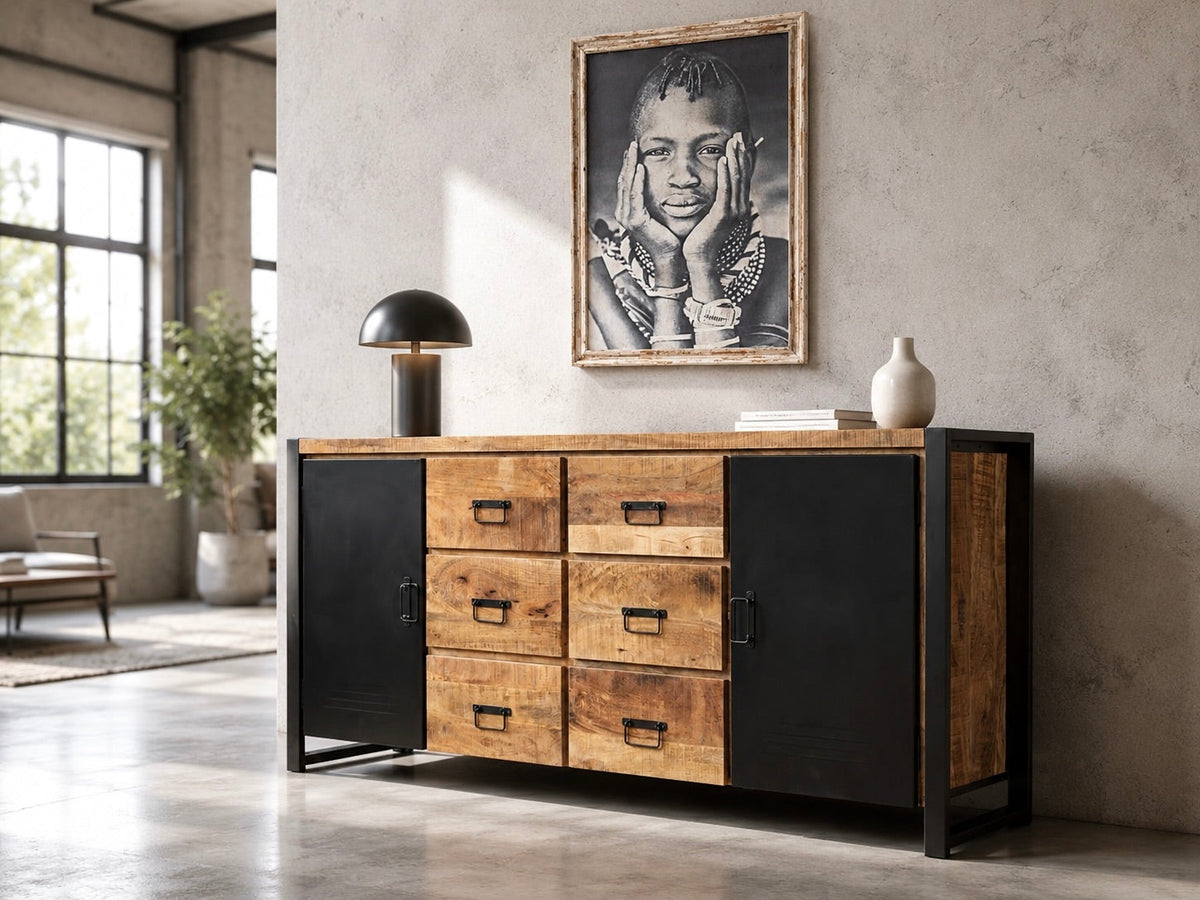 Buffet Avia bois de manguier