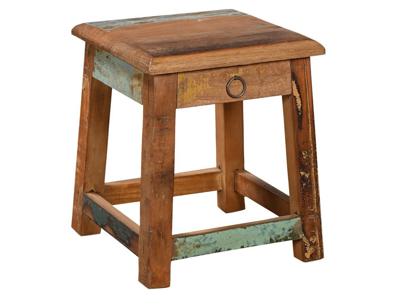 Tabouret Seria 1 tiroir - Bois Déco Montréal