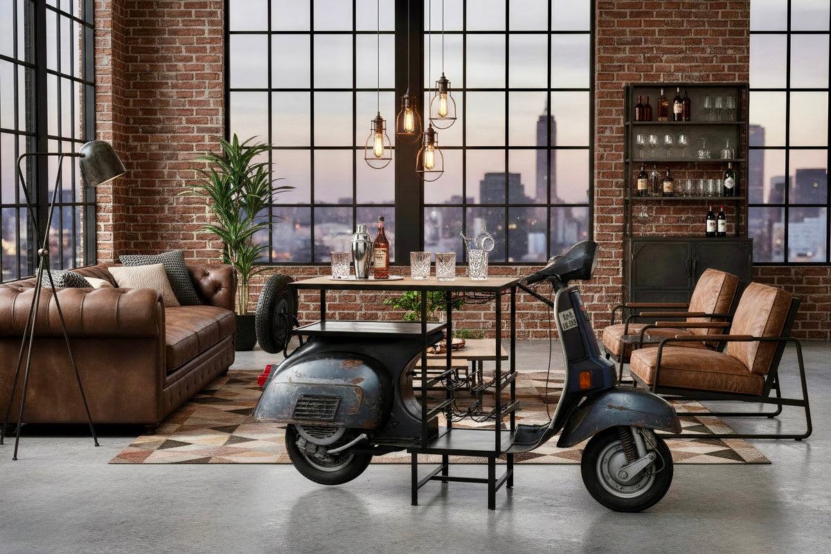 Bar scooter - Bois Déco Montréal