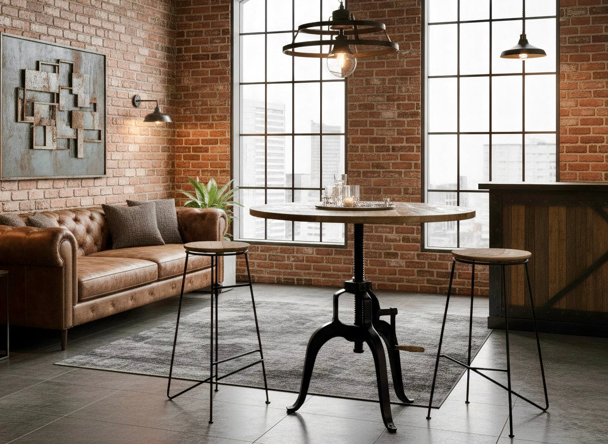 Table bistrot ajustable