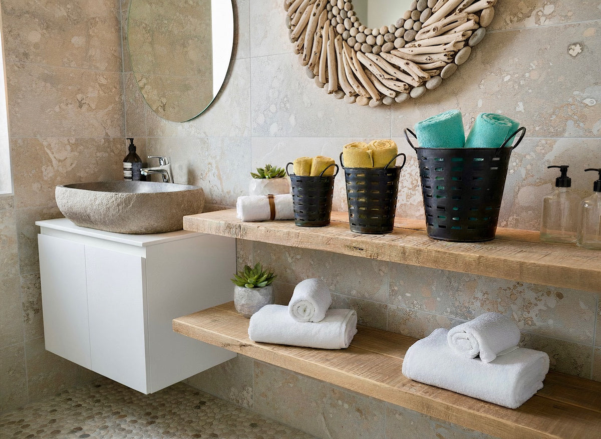 Corbeilles en métal