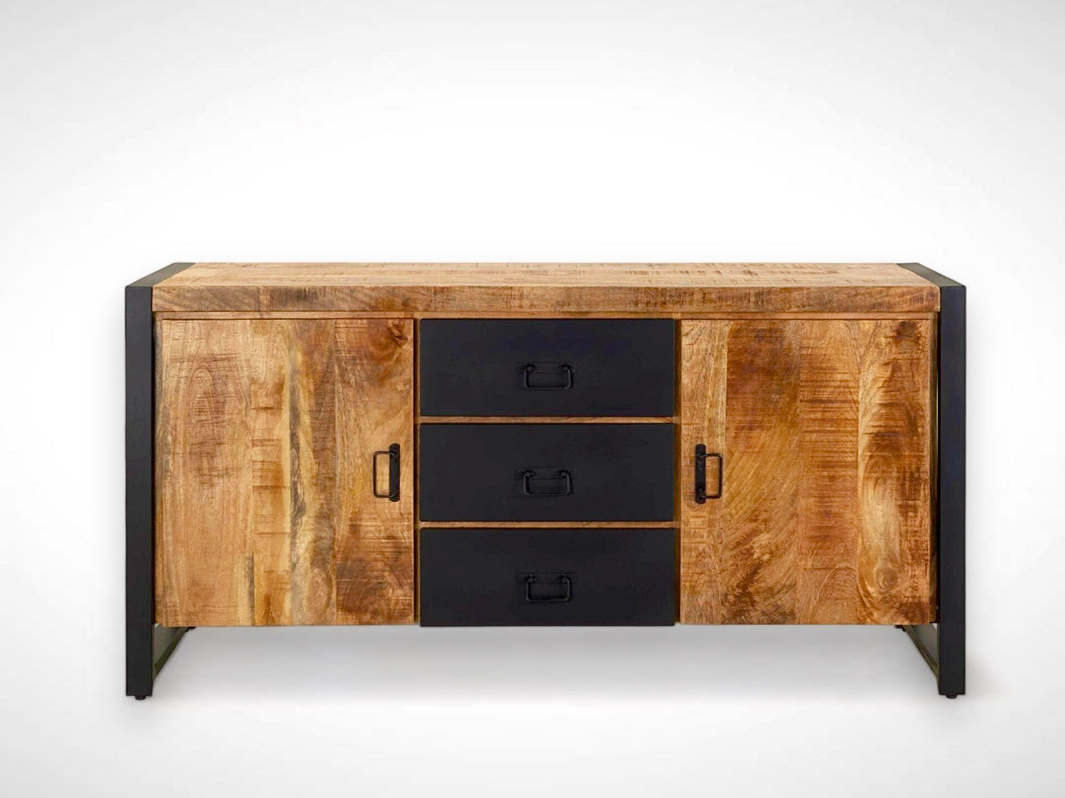 Buffet Riva en bois de manguier - Bois Déco Montréal