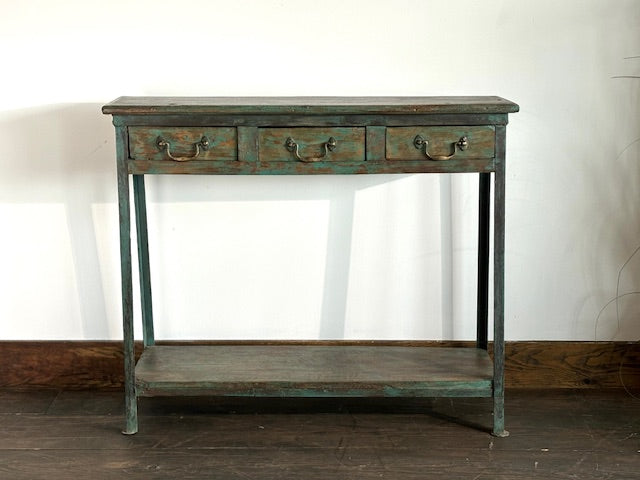 Console Antique Bleu