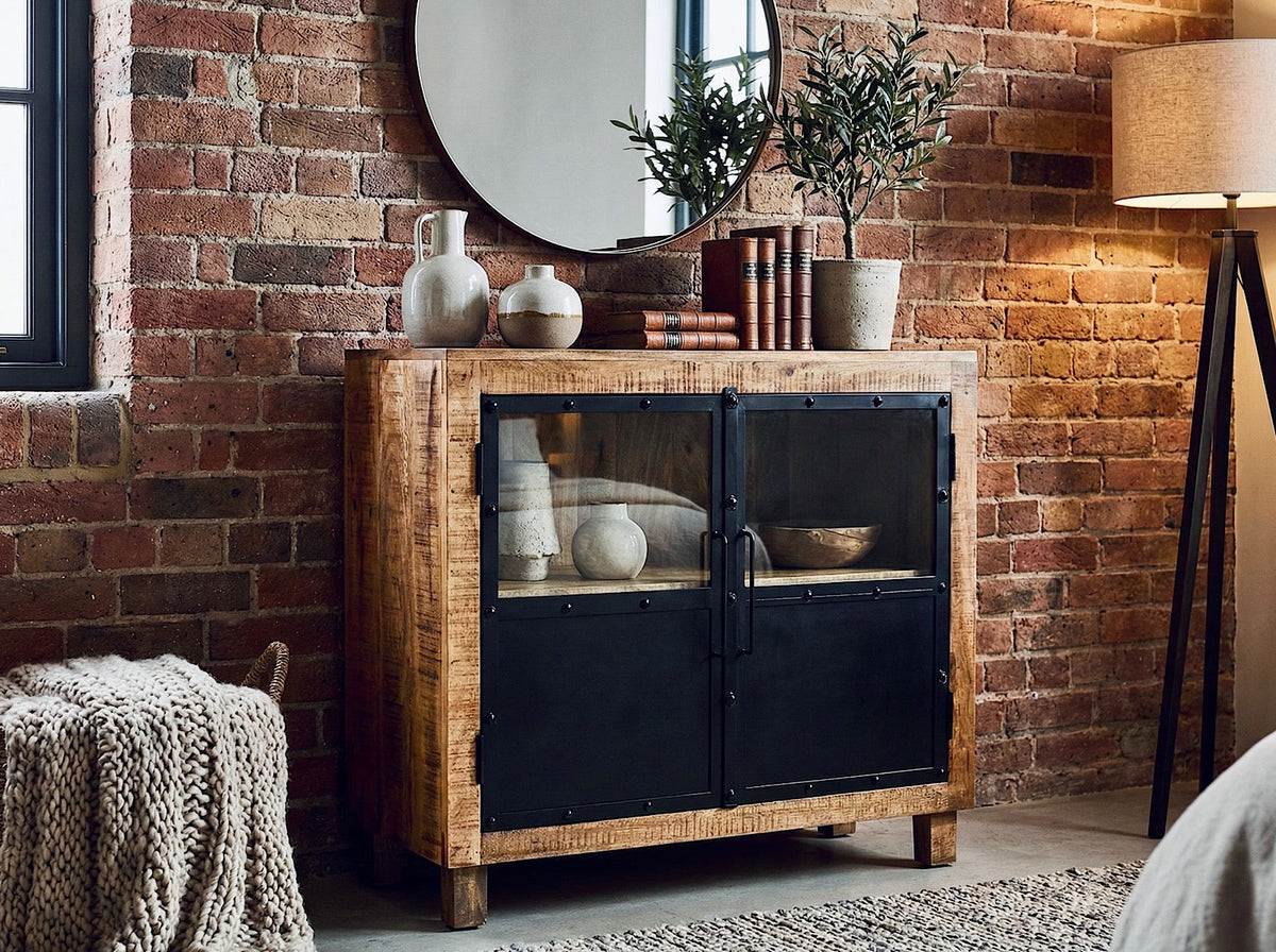 Buffet Manguier et Métal Noir