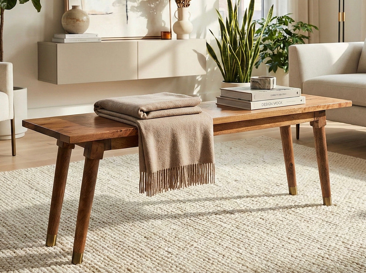 Banc bois de manguier