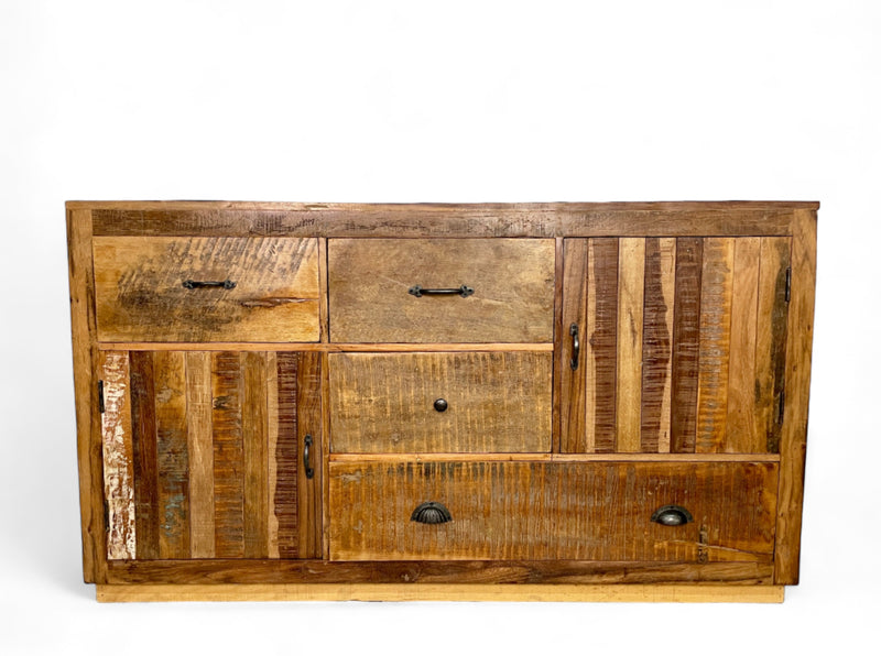 Buffet Tinka en bois recyclé — vue de face