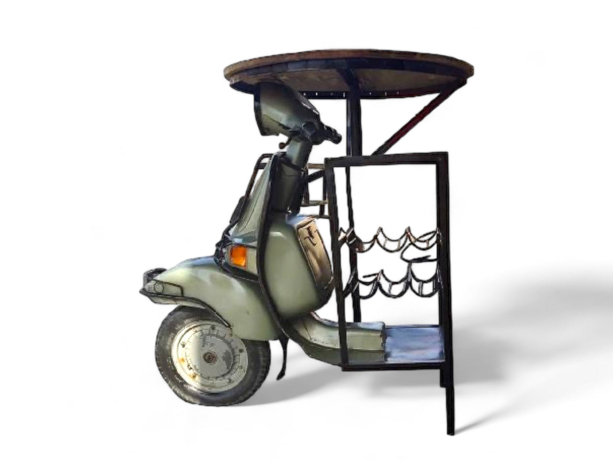 Table bistrot scooter - Bois Déco Montréal