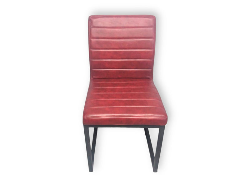 Chaise moderne cerise - Bois Déco Montréal