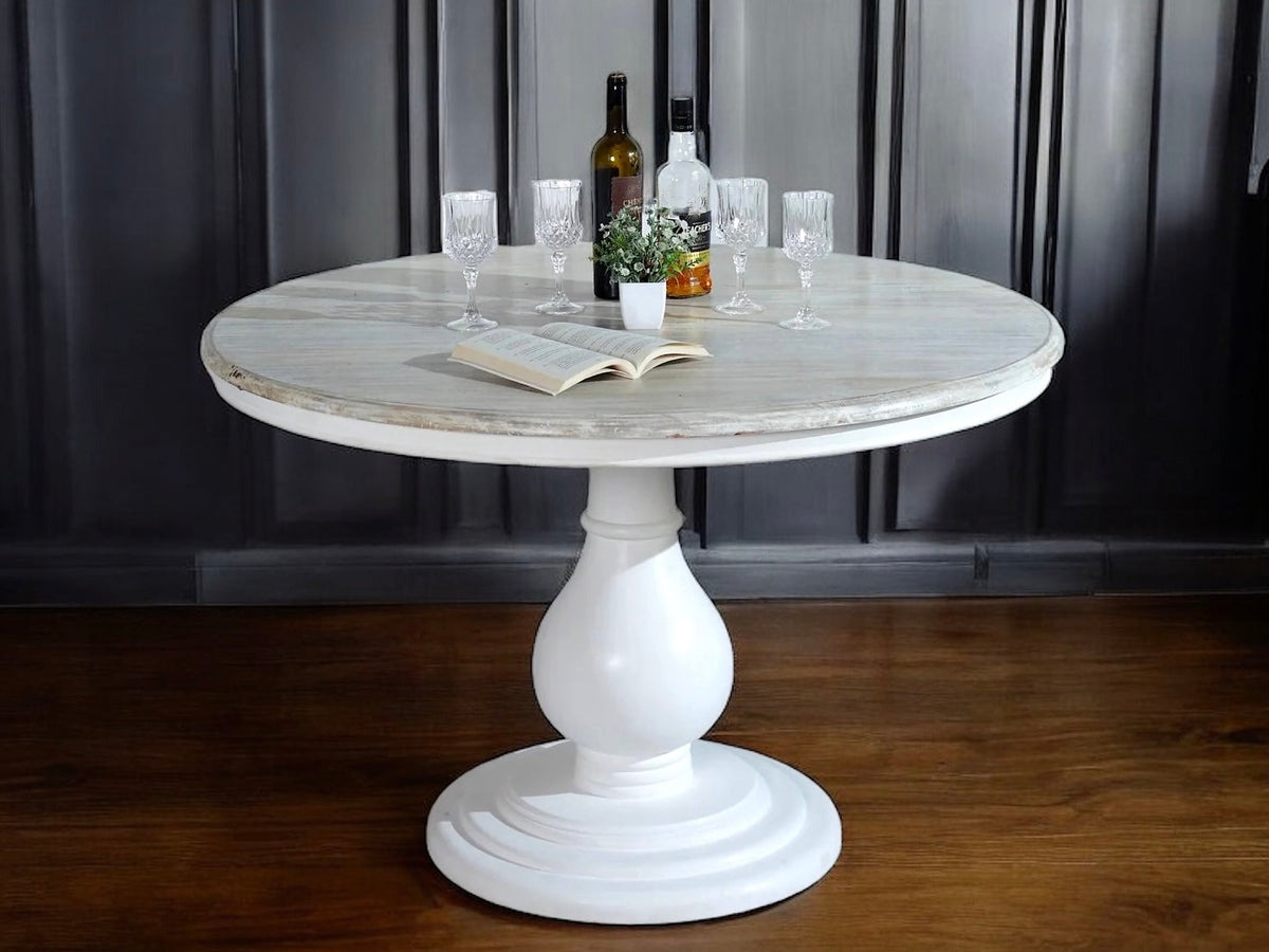 Table à diner ronde Danara - Bois Déco Montréal