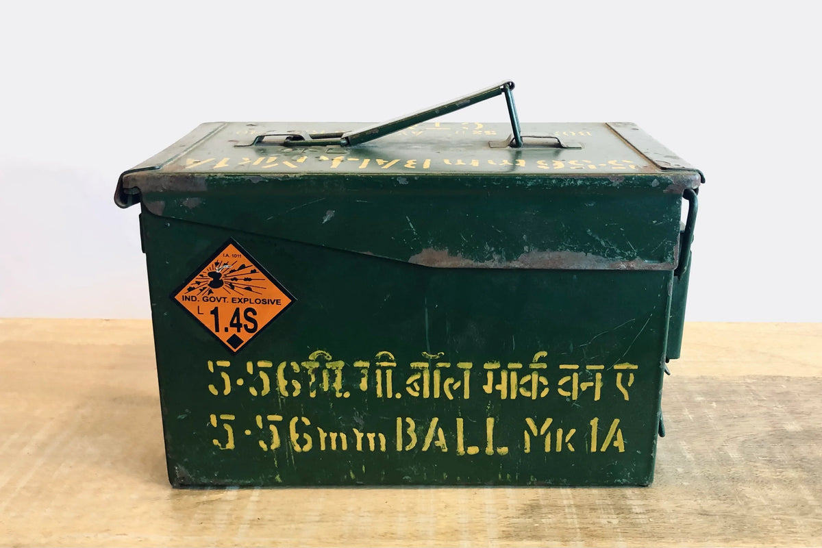 Boîte à lunch « Army » - Bois Déco Montréal