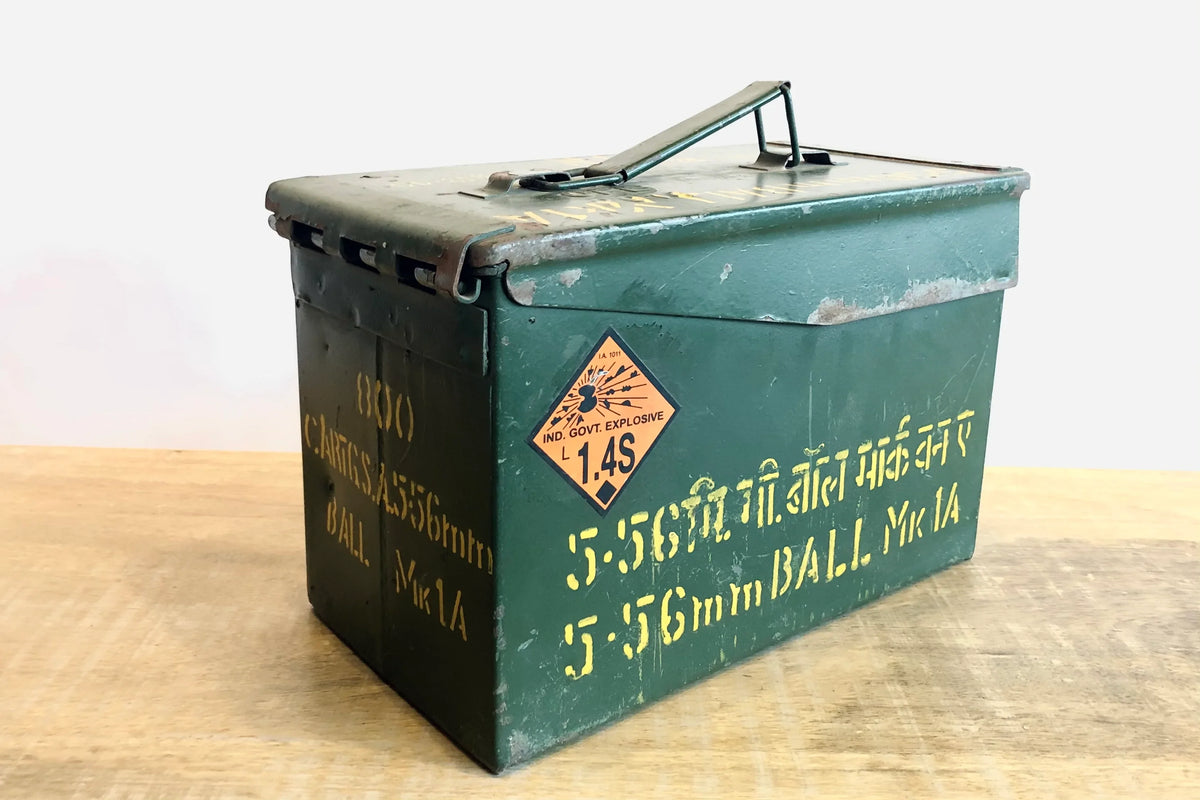 Boîte à lunch « Army » - Bois Déco Montréal
