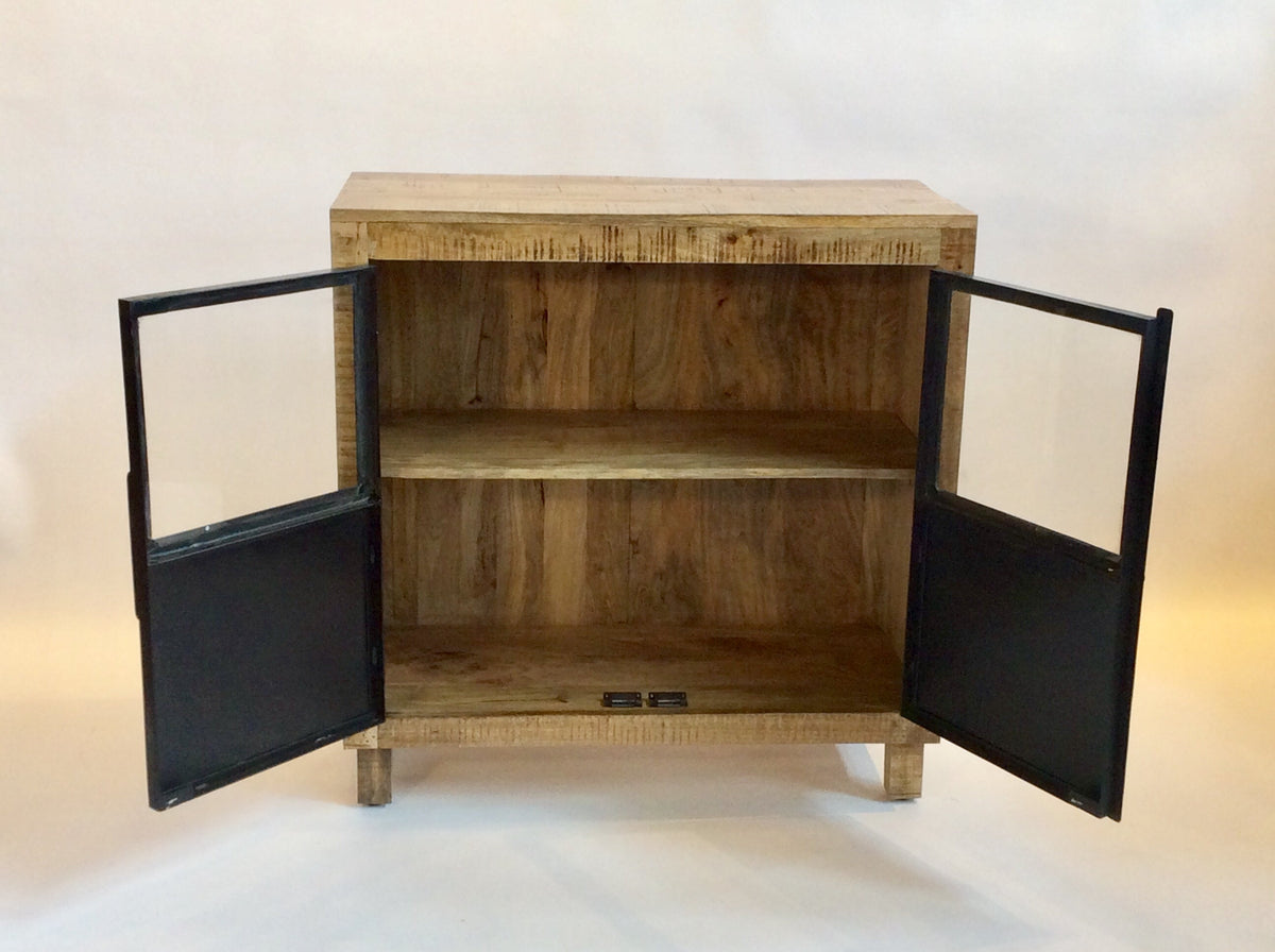 Buffet 2 portes en Manguier - Bois Déco Montréal