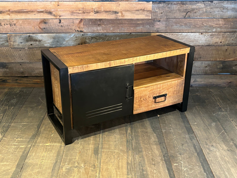 Meuble télé Riva en bois de manguier - Bois Déco Montréal